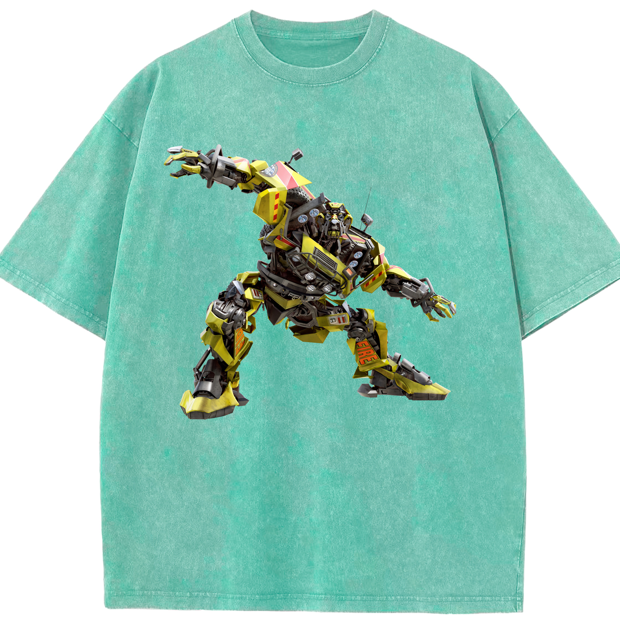 （画像用） Transformers トランスフォーマー 綿100% ヴィンテージ風 半袖Tシャツ（フロントプリント）